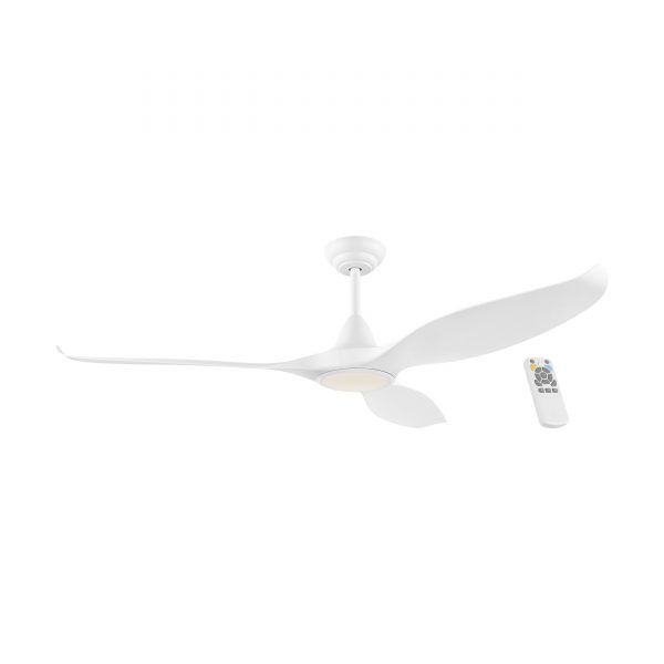 DLF NOOSA 52 WH 18W noosa 52" ceiling fan white with light