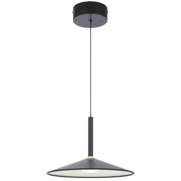 [BENITO PE32-BKWH] BENITO 32CM PENDANT LIGHT SMALL (BLACK)
