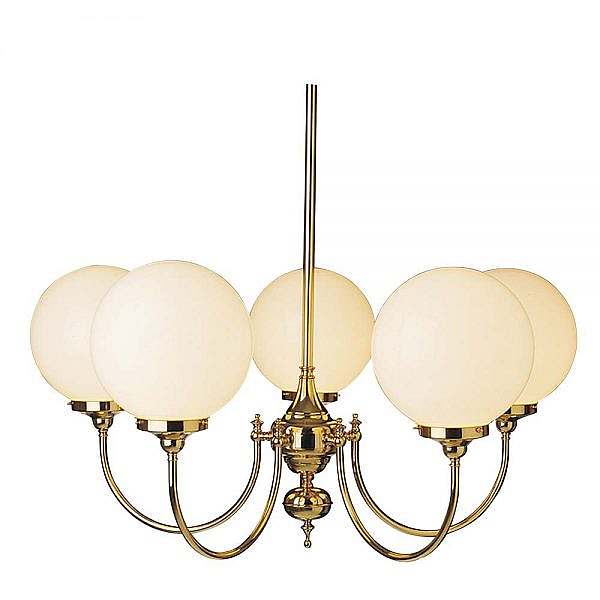 P12U12-5-PB_+_5X_G4-PB_+_5X_SPH250-OG_Angas DLP ANGUS 5 LIGHT PENDANT